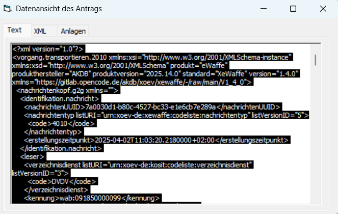 Kundenbetreuung KB > Export von XML-Rohdaten eines OZG Antrages > image-2025-5-9_17-0-44.png